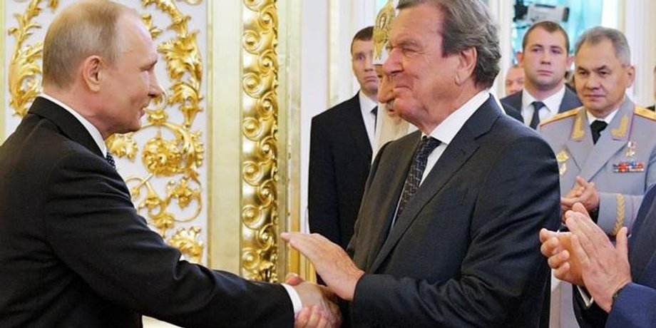 шредер, герхард шредер, шредер путин, путин