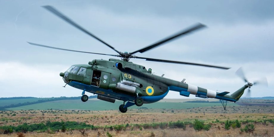 Ми-8 вертолет ВСУ