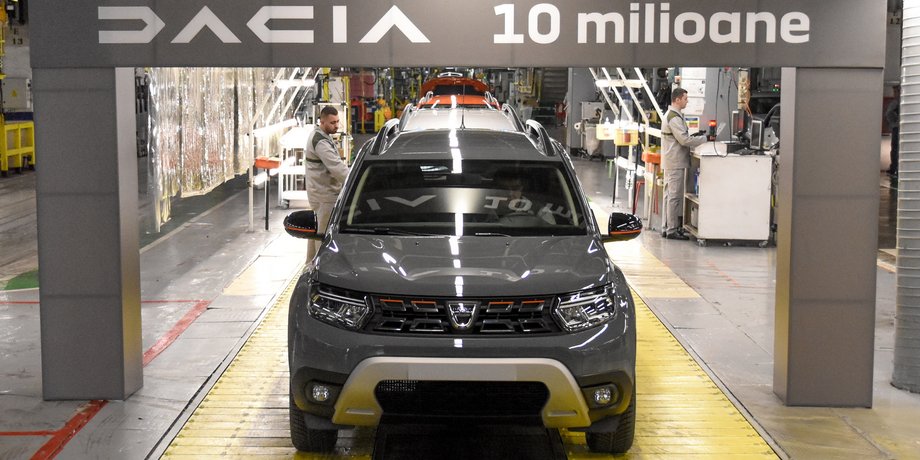 Dacia Duster, Dacia, Dacia Logan, Renault Group, автопроизводство в Румынии