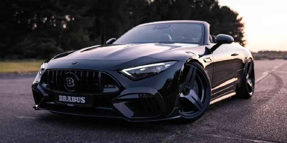 Mercedes, Mercedes-AMG, Mercedes-AMG SL63, Brabus, Тюнинг, Авто, Автомобили, Спорткар, Кабриолет, Фото