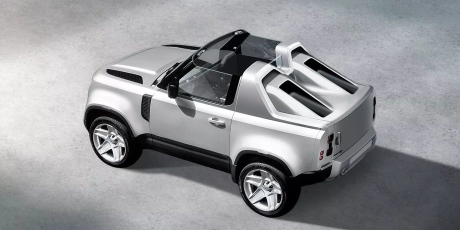 кабриолет ленд ровер, Кабриолет Land Rover, Land Rover Defender, тюнинг Land Rover Defender