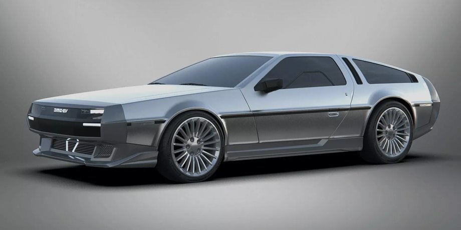 DeLorean DMC-12, DeLorean DMC, назад в будущее, электромобиль DeLorean