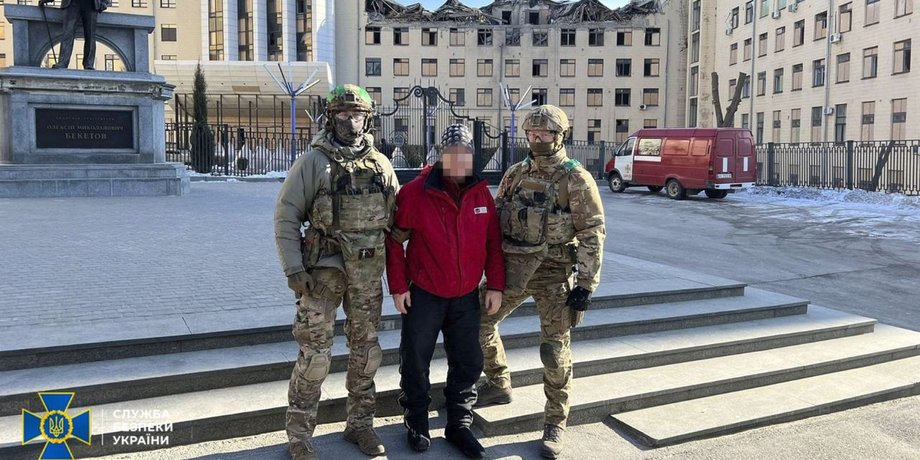Сотрудники СБУ задержали корректировщика в Харькове