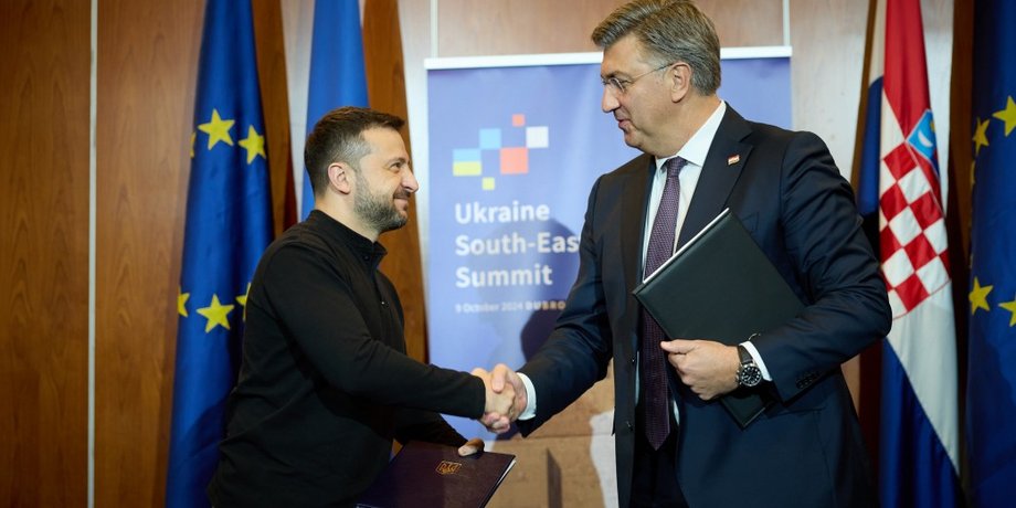 Владимир Зеленский и Андрей Пленкович