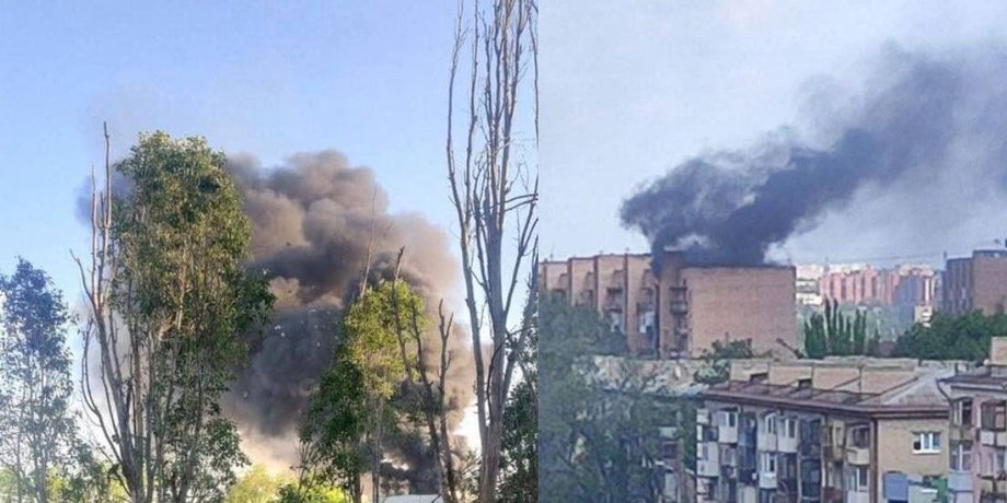 луганськ фото, вибух у луганську щойно, вибух у луганську, вибух у луганську фото, луганськ чорний дим