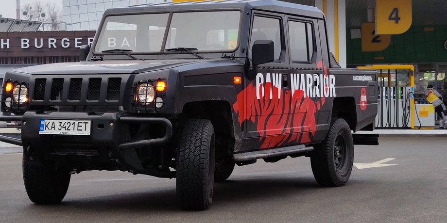 BAW Warrior 2043, BAW Warrior, китайский пикап, пикап BAW Warrior, китайский внедорожник, новый BAW Warrior