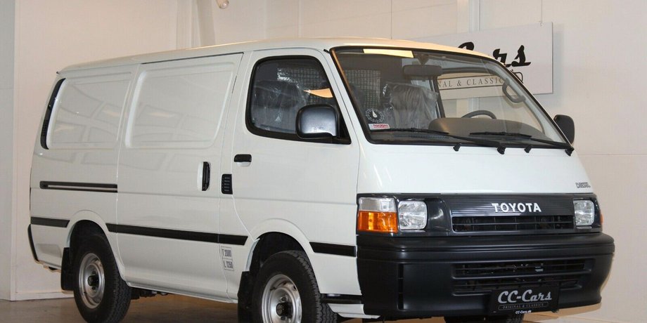 Toyota Hiace, капсула времени, Toyota Hiace 1991, купить Toyota Hiace, фургон Toyota