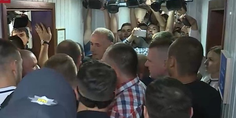 Потасовка в суде с участием адвокатов / Фото: 112 Украина