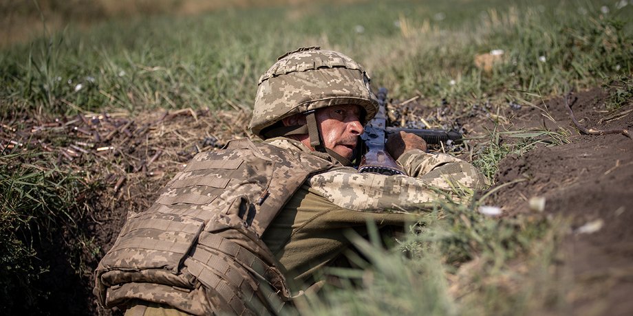 Боец ВСУ