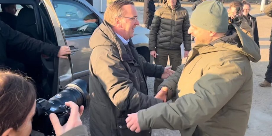 Умєров та Пісторіус, міністри оборони Німеччина Україна, Пісторіус Україна, Пісторіус Київ, Пісторіус Таурус, Пісторіус Taurus