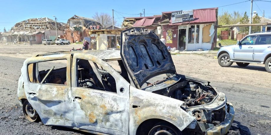 ВС РФ ударили по Мерефе — погибли шесть человек