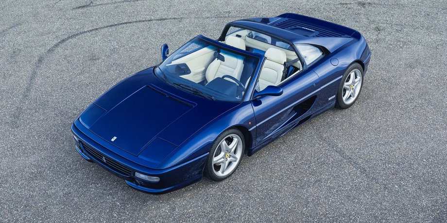 Ferrari F355 GTS, Ferrari F355, Міхаель Шумахер, суперкар Ferrari, Ferrari Міхаеля Шумахера, авто Шумахера