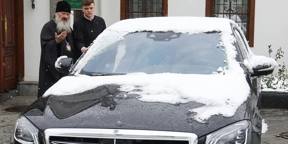 митрополит павел лавра мерседес, митрополит павел, павел лебедь, митрополит павел mercedes, Mercedes S-class