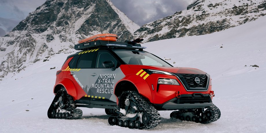 Nissan X-Trail Mountain Rescue, Nissan X-Trail, новый Nissan X-Trail, кроссовер Nissan