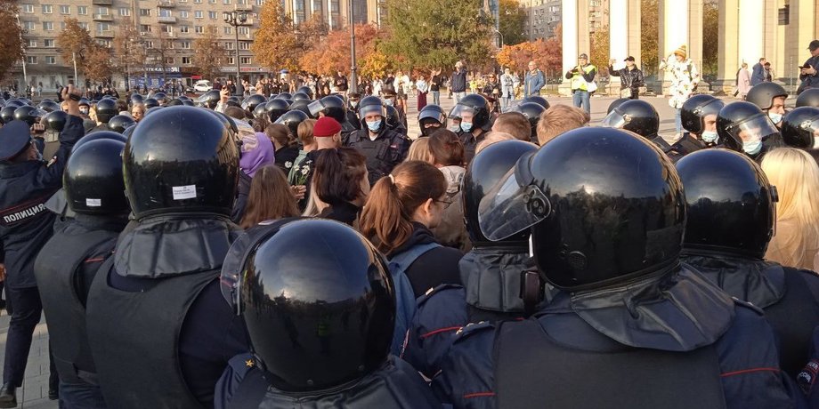 мобилизация, протесты в россии