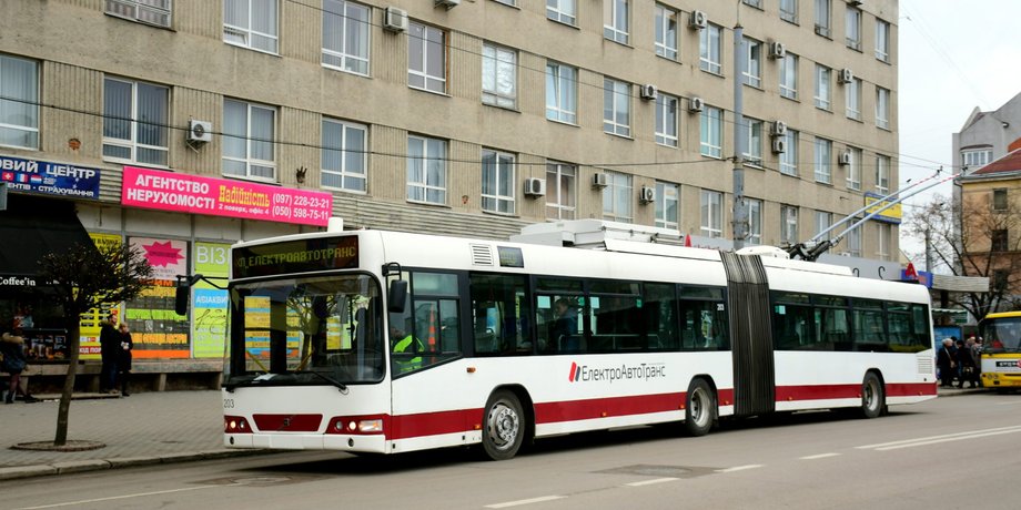 транспорт, троллейбус, ивано-франковск, коронавирус