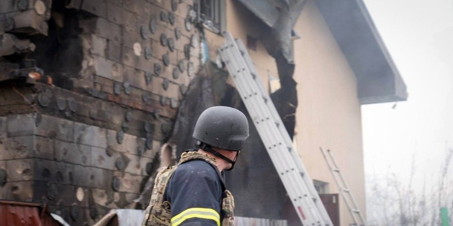 фото зруйнованого будинку в Чабанах під Києвом 3 квітня