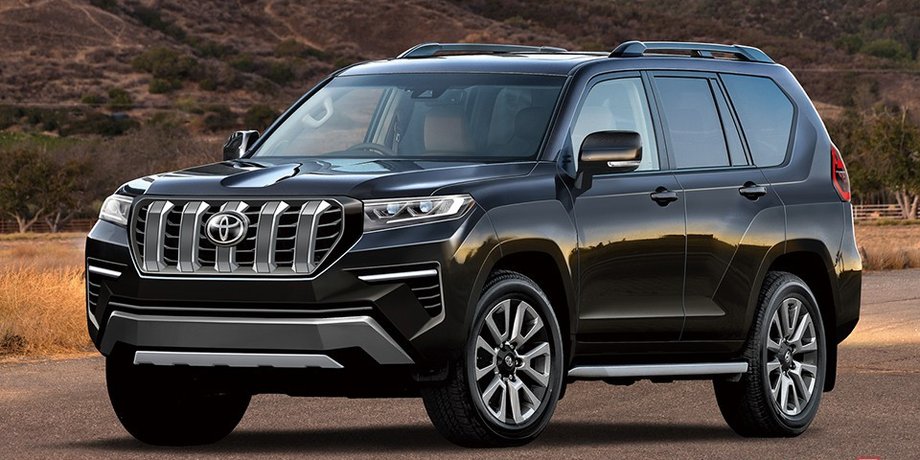 Toyota Land Cruiser Prado 2023, Toyota Land Cruiser Prado, Toyota Land Cruiser, Prado 2023, новый Prado