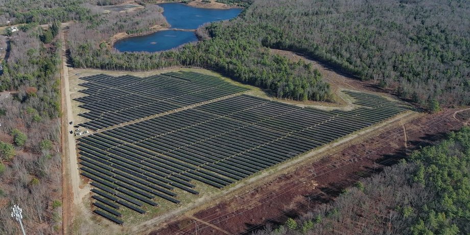 Сонячна станція, Sanford CGA Community Solar Project, США, фото