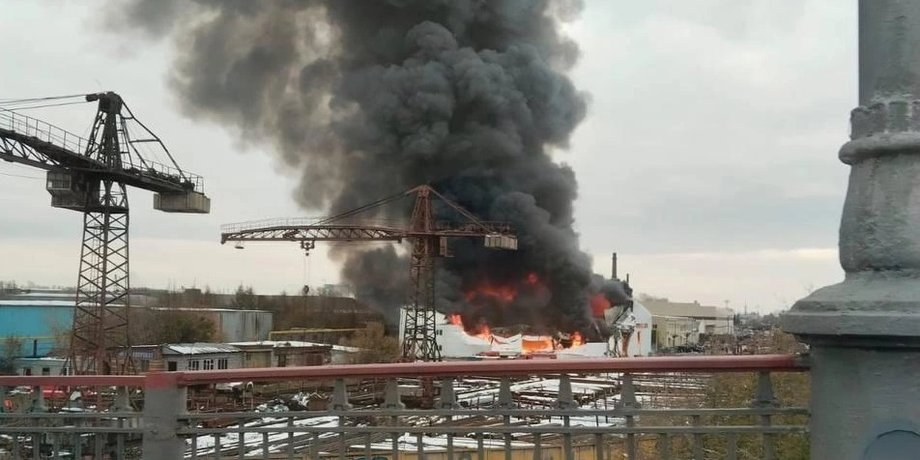 пожежа на заводі припоїв