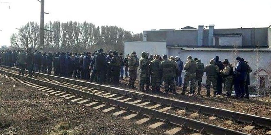 Фото: Штаб блокады торговли с оккупантами