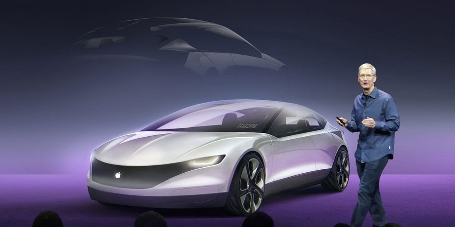 рисунок, эскиз, как может выглядеть Apple Car