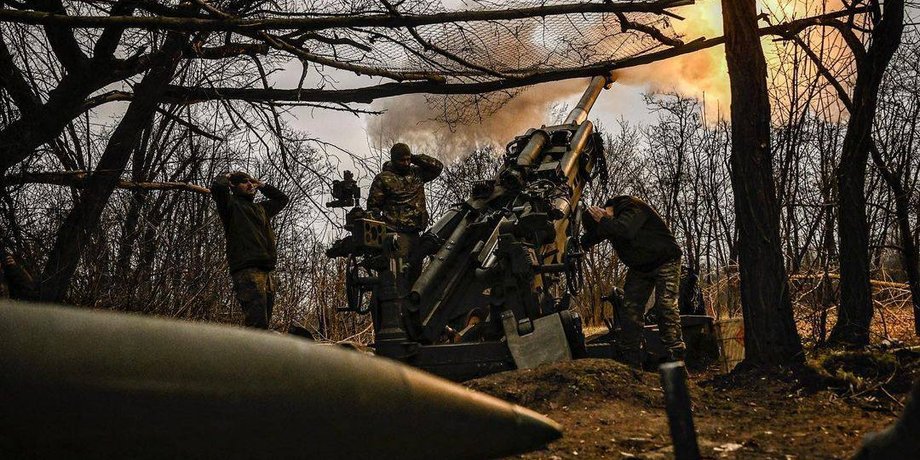 все, військові, артилерія, бахмут
