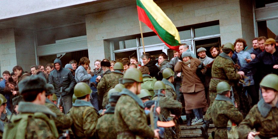 столкновения в вильнюсе, вильнюс 1991, перестройка
