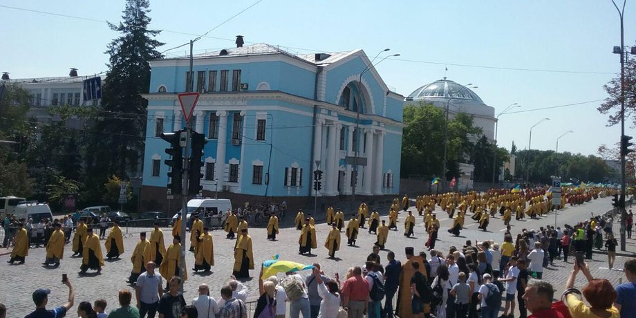 Крестный ход УПЦ КП / Фото: Фокус
