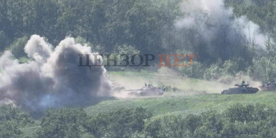 обстрел трассы бахмут лисичанск