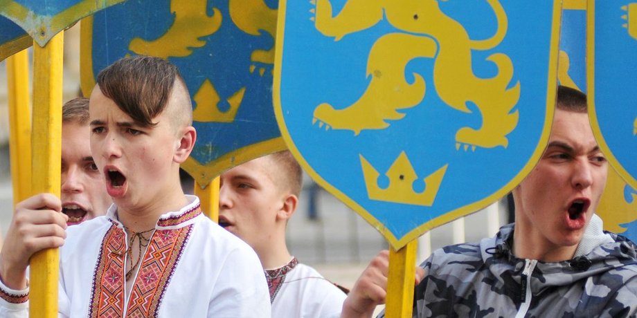 СС "Галичина", Київ, марш, МЗС України, засудження,