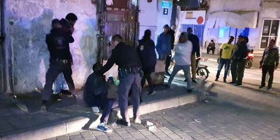 тель авив беспорядки, эритрейцы тель авив, беспорядки в израиле, массовые беспорядки