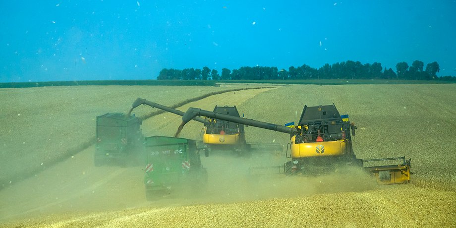 зерно, агропродукция, Украина