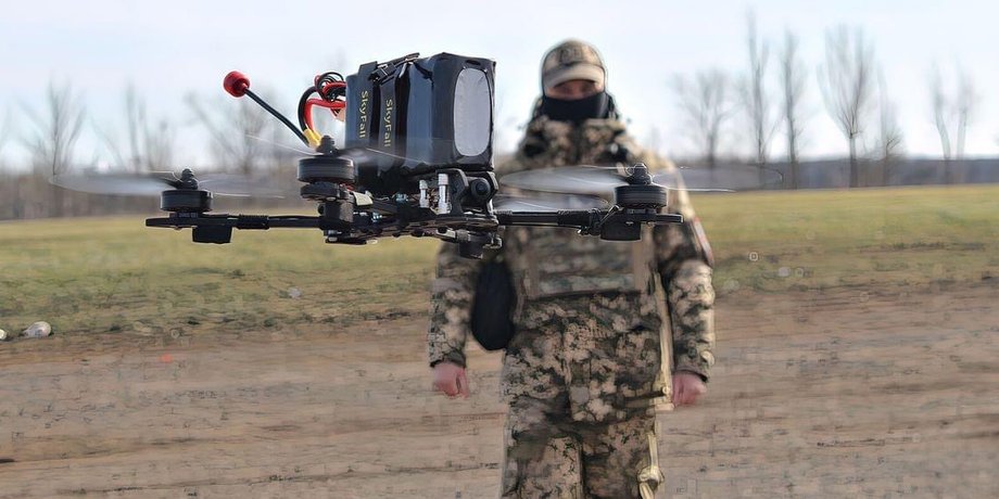 FPV-дрон, снайпер, тактика малых групп, российские оккупанты, российские позиции, Запорожская область
