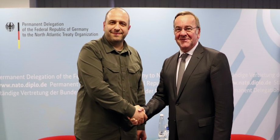 германія, військова допомога, борис пісторіус, рустем умєров, Одеса