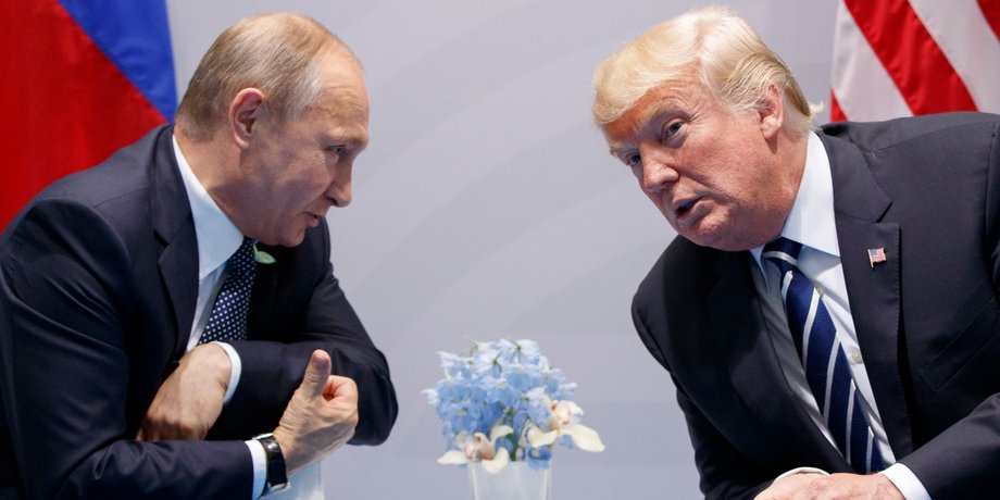 Дональд Трамп и Путин