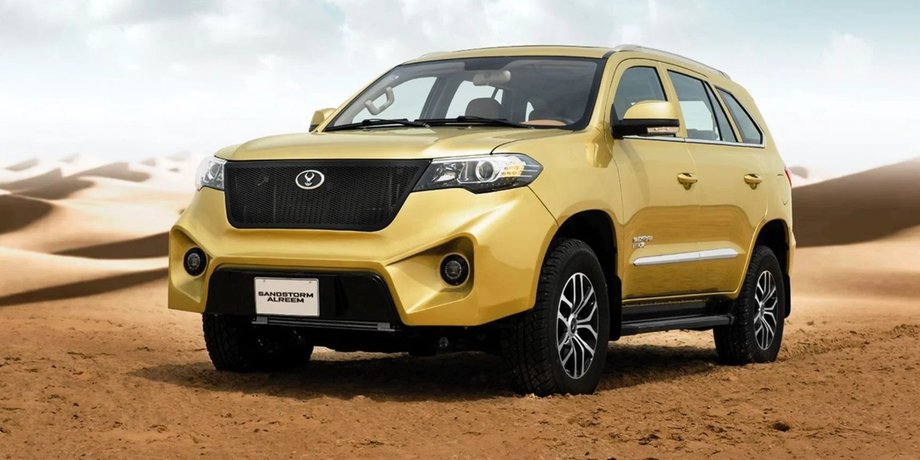 новый Sandstorm Alreem, Sandstorm Alreem, Toyota Land Cruiser Prado, копия Toyota Land Cruiser, клон Toyota Land Cruiser
