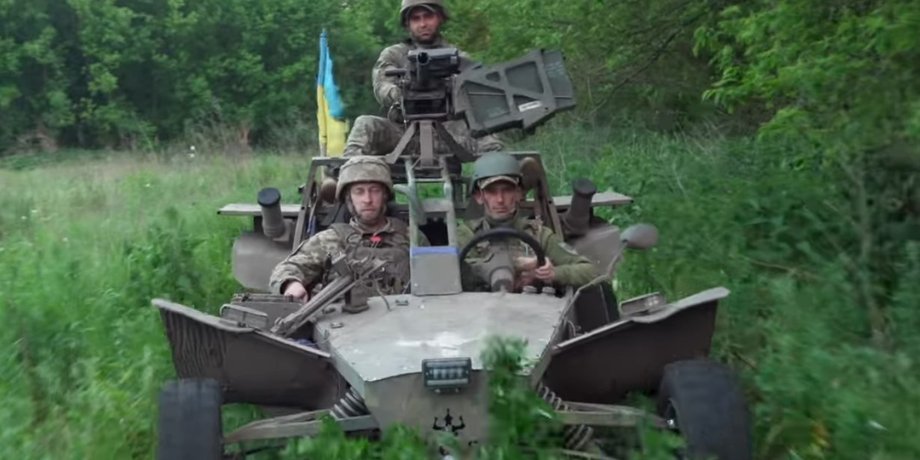 багги с гранатометом Mk 19