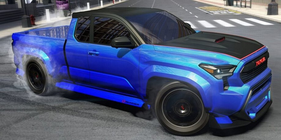 Toyota, Toyota Tacoma, Toyota Tacoma X-Runner Concept, Авто, Автомобили, Пикап, Пикапы, Концепт-кар, Фото