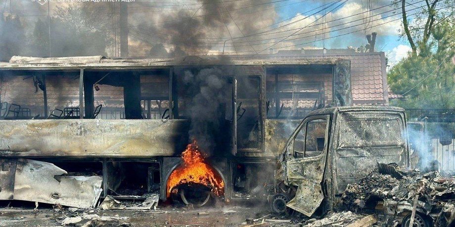 Російські дрони атакували Дніпро 30 квітня