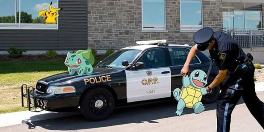США, покемоны, Pokemon Go, патрульные, копы