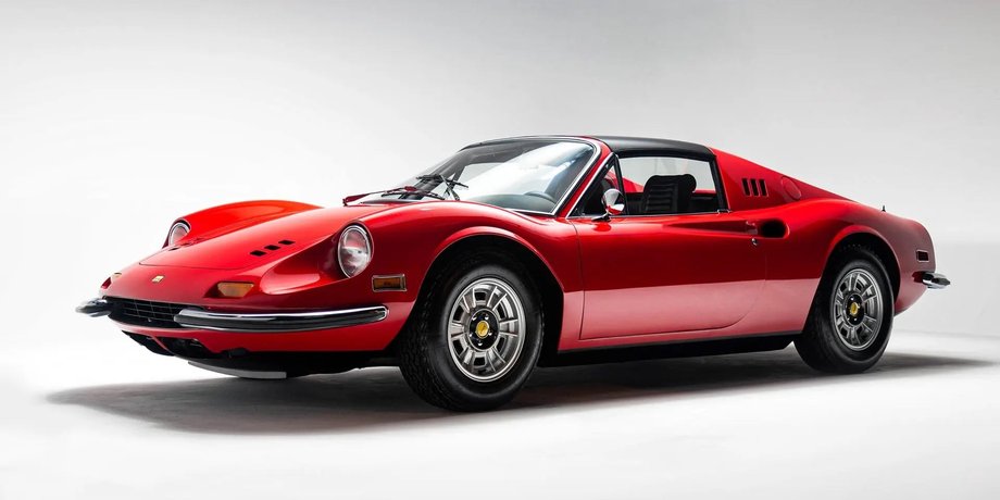 Ferrari Dino 246 GTS, Ferrari Dino, Dino 246 GTS, суперкар Ferrari, Шер