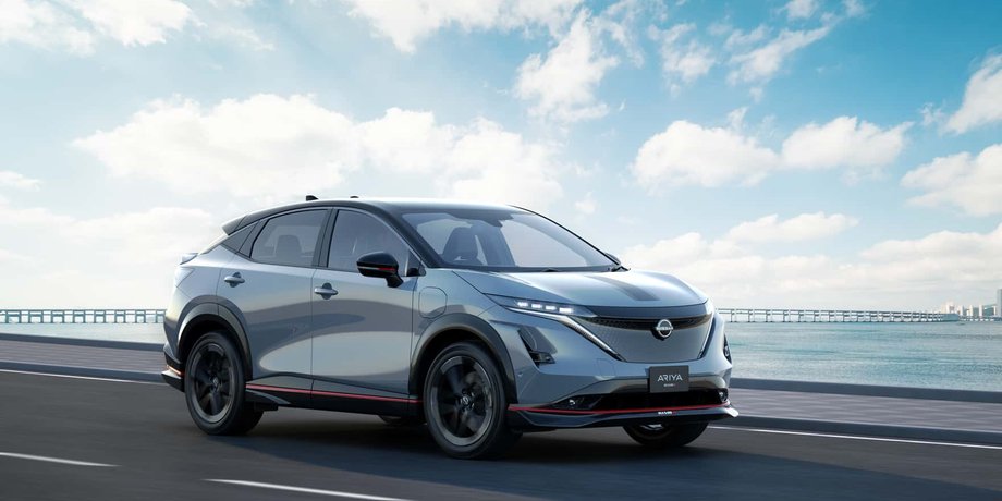 Nissan Ariya Nismo, Nissan Ariya, новий Nissan Ariya, електромобіль Nissan, кросовер Nissan