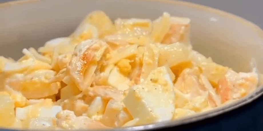 салат с курицей