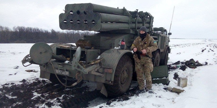 Трофеи украинской армии под Лебедином Сумской области