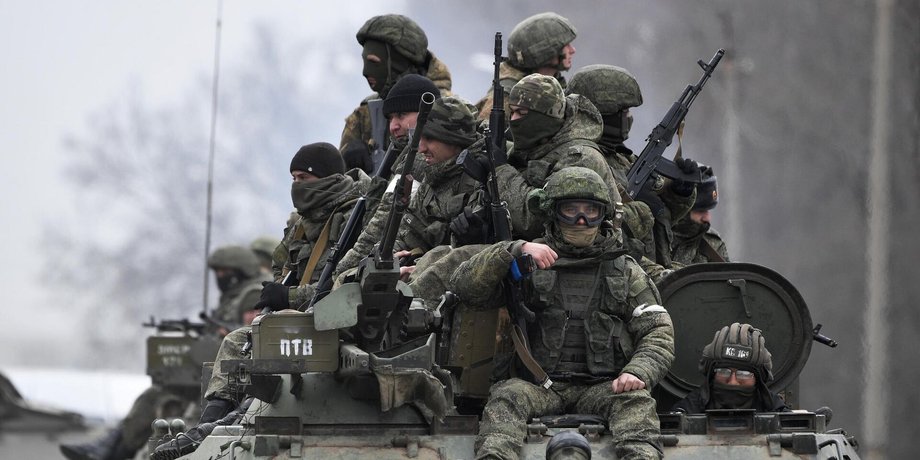 российские военные, солдаты