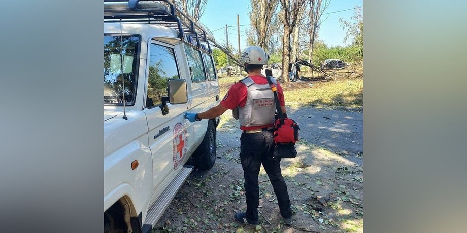 Мобілізація в Україні — водія Червоного Хреста забрали до ТЦК під час евакуації людей