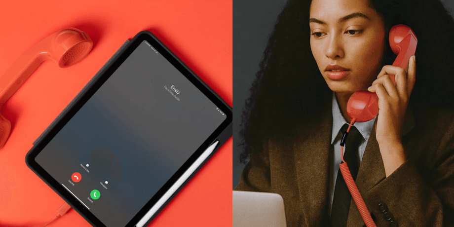 Pop Phone винтажная трубка для iPhone