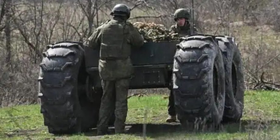 Российский НРК на фронте