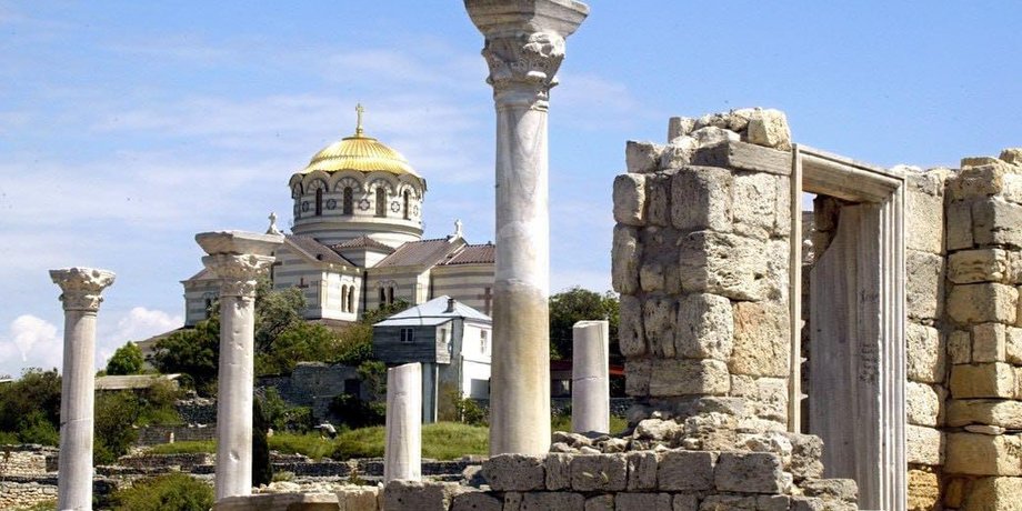 Древній Херсонес, руїни Херсонесу, Херсонес Крим, Херсонес окупація, древній Херсонес РПЦ, Херсонес Путін